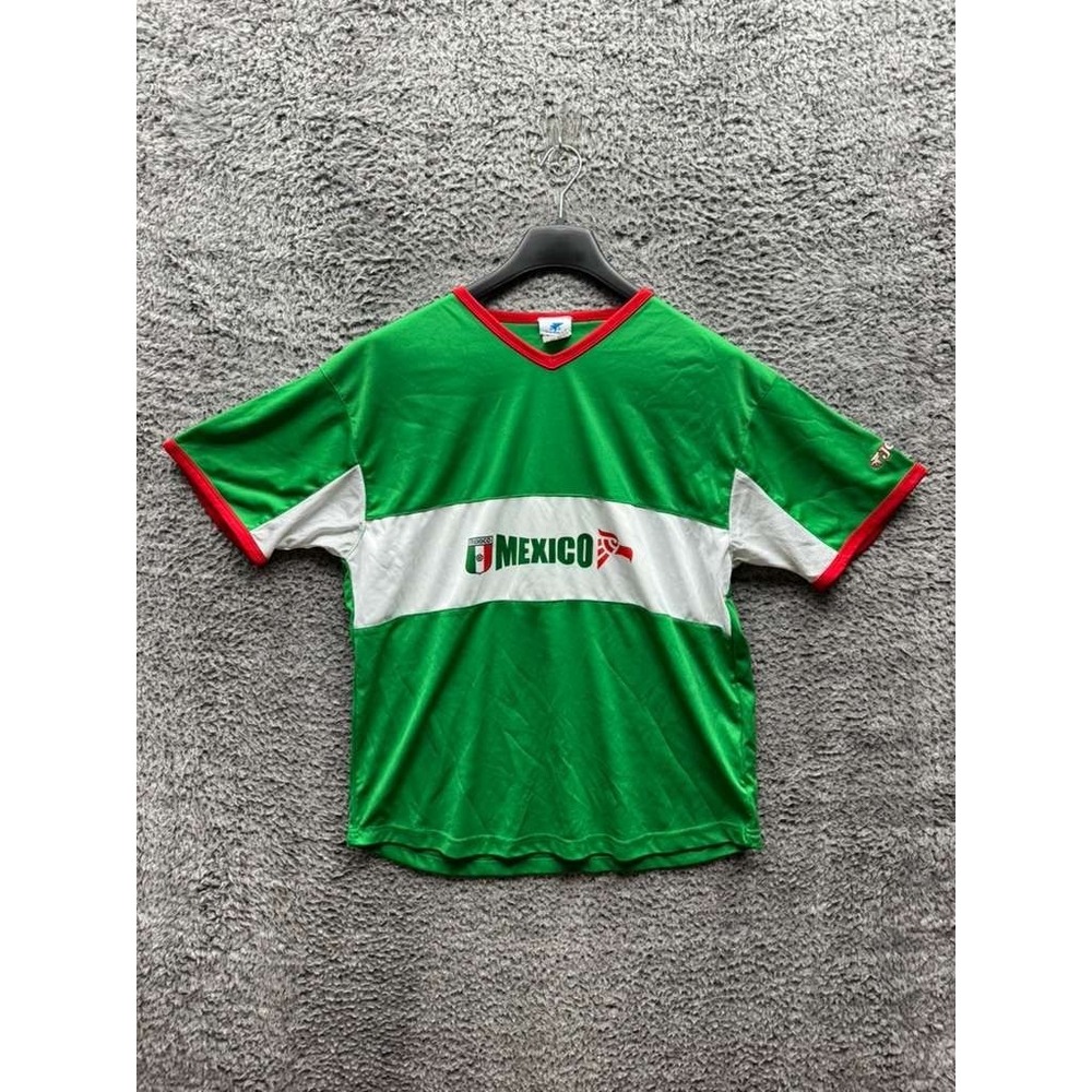 Joma Mexico National Football Team Short-Sleeve Soccer Jersey Green Mens Size L